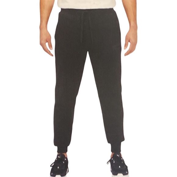 NWT Puma Basics Black Joggers Size Medium - Picture 1 of 12